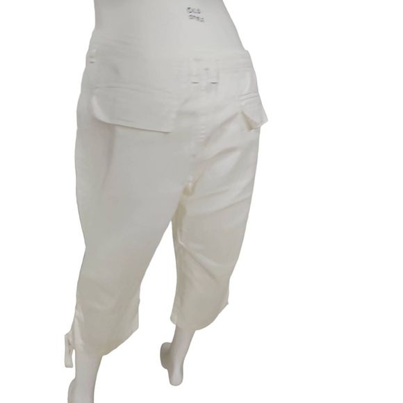 Fashion Bug White Capris - Picture 4 of 11